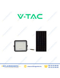 Projecteur LED solaire dimmable CCT V-TAC 100W SKU24083 Casablanca Maroc