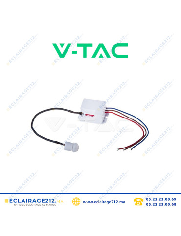 Détecteur de Mouvement Infrarouge V-TAC VT-8022–SKU 5082 Casablanca Maroc