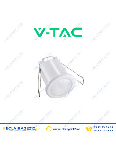 Détecteur de mouvement V-TAC PIR plafond 360° Blanc VT-8092 –SKU6608 Casablanca Maroc