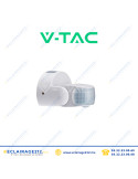 Détecteur de Mouvement Infrarouge V-TAC Blanc IP65 12m 600W VT8093-SKU6611 Casablanca Maroc