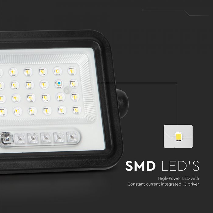 LED SMD du projecteur solaire V-TAC